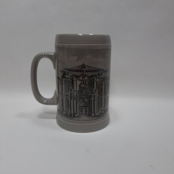 Vintage Villeroy & Boch Mettlach Saar Gray Beer Stein Mug Barware - Picture 2 of 15